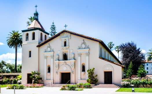 Mission Santa Clara de Asis is the 8th of 21 California Missions established by the Spanish Missionaries in the state of California. Today, the Mission serves as the student chapel for Santa Clara University.