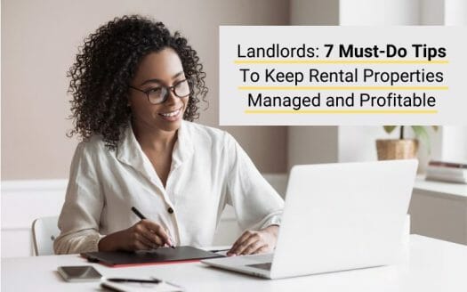 7 must-do tips to keep rental properties managed and profitable